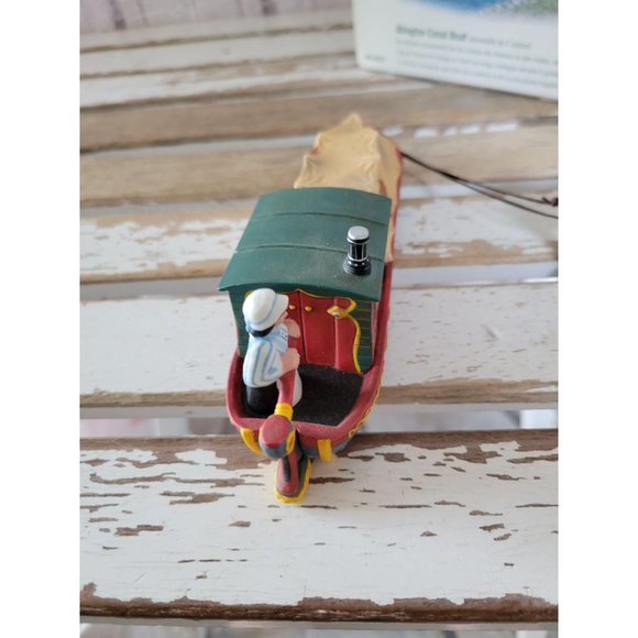 Dept 56 58522 Abington canal boat horse Dickens vi - Picture 4 of 7